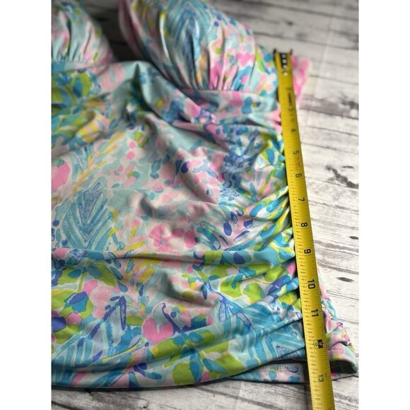 Lilly Pulitzer Bliss Halter Tankini Top  Catch the Wave Size 8 - Picture 11 of 11